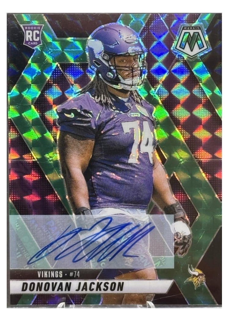 2025 Panini Mosaic Base Set Donovan Jackson #388 card