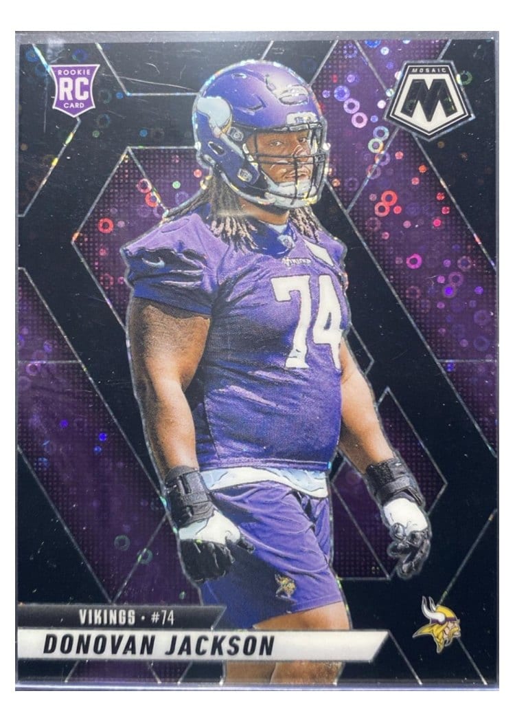 2025 Panini Mosaic Base Set Donovan Jackson #388 card