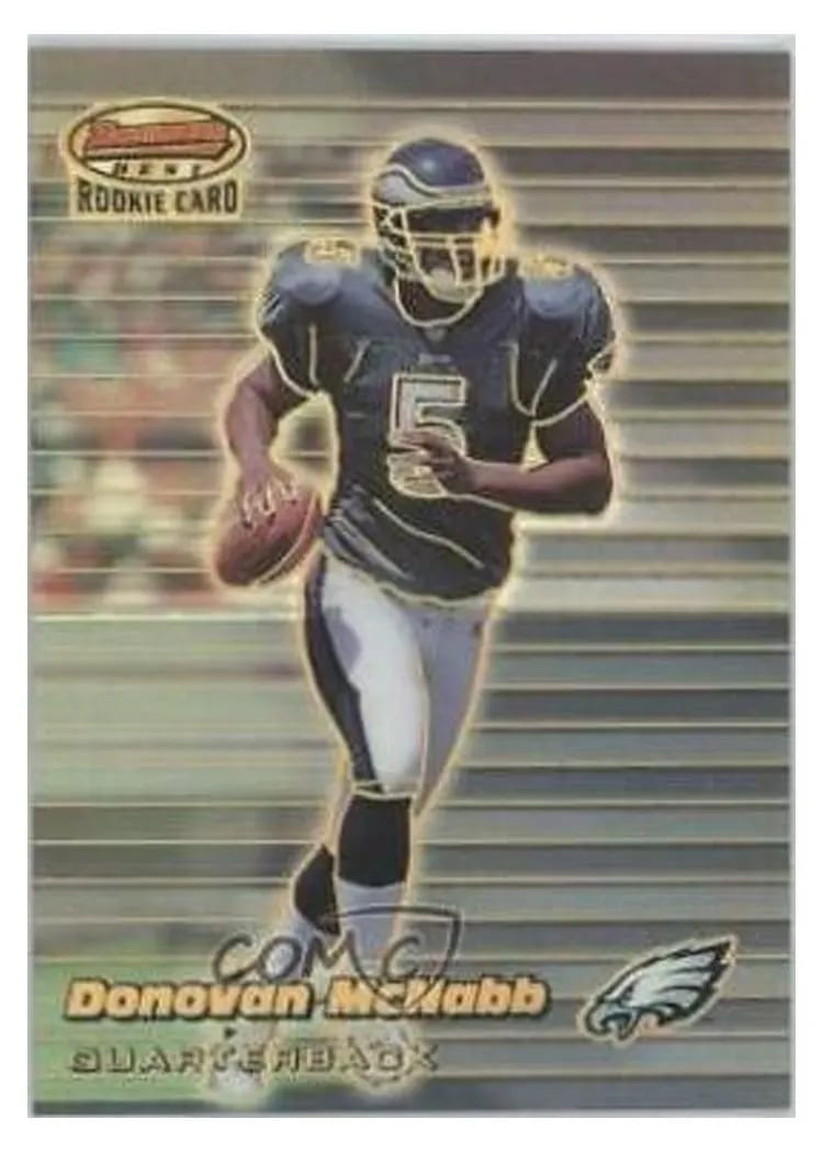 1999 Bowman's Best Donovan McNabb #118 card