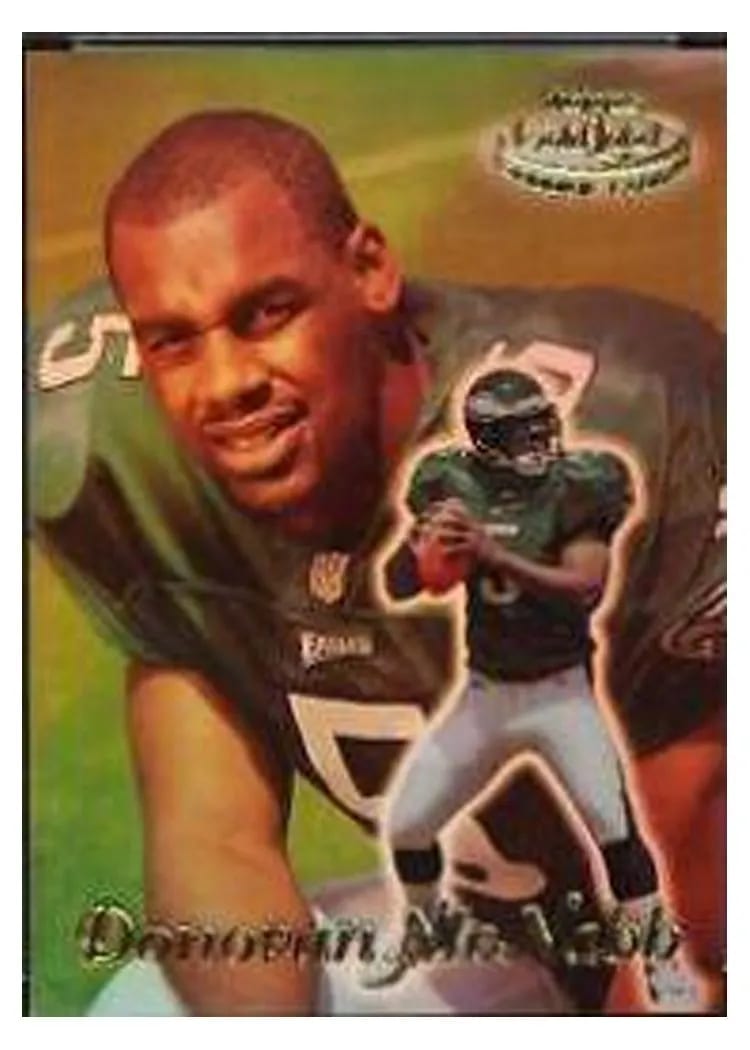 1999 Topps Gold Label Donovan McNabb #75 card