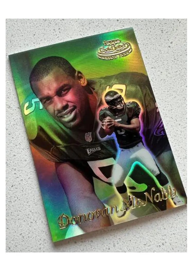 1999 Topps Gold Label Donovan McNabb #75 card