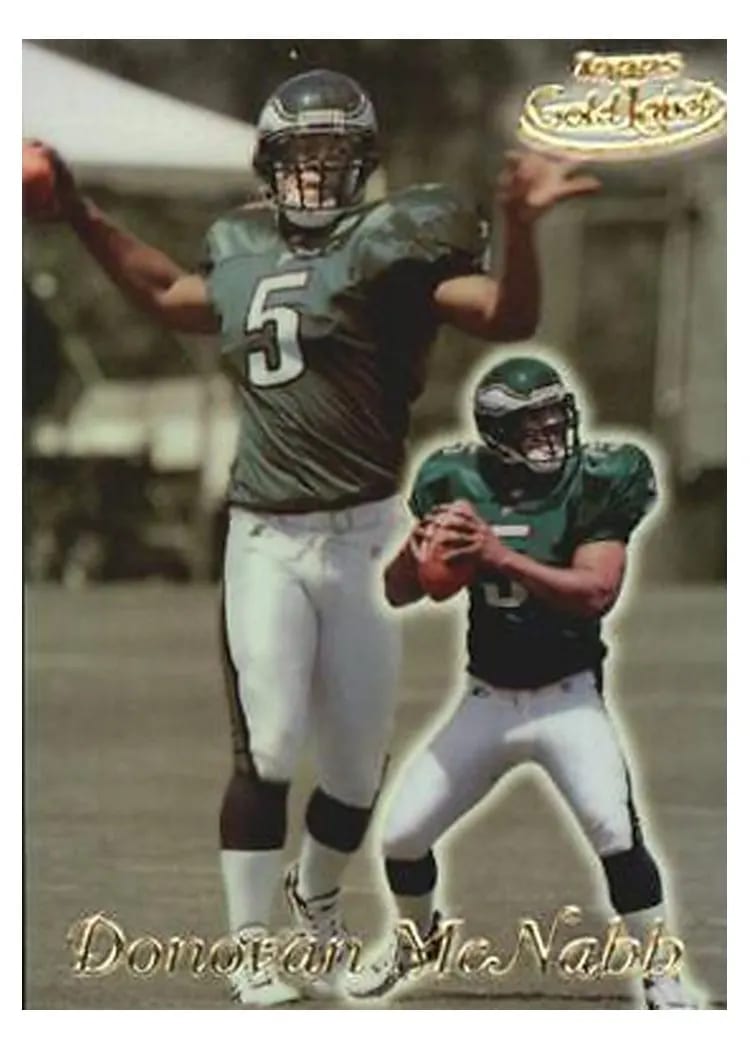 1999 Topps Gold Label Donovan McNabb #75 card
