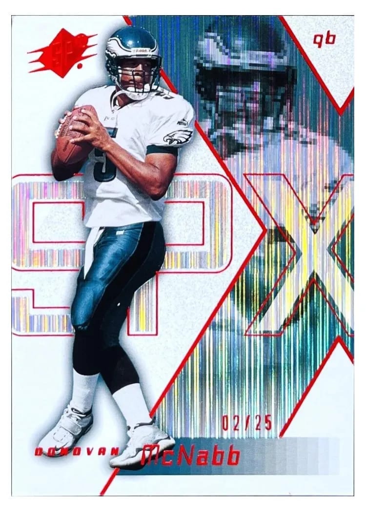 2000 Spx Donovan McNabb Spectrum #66 card