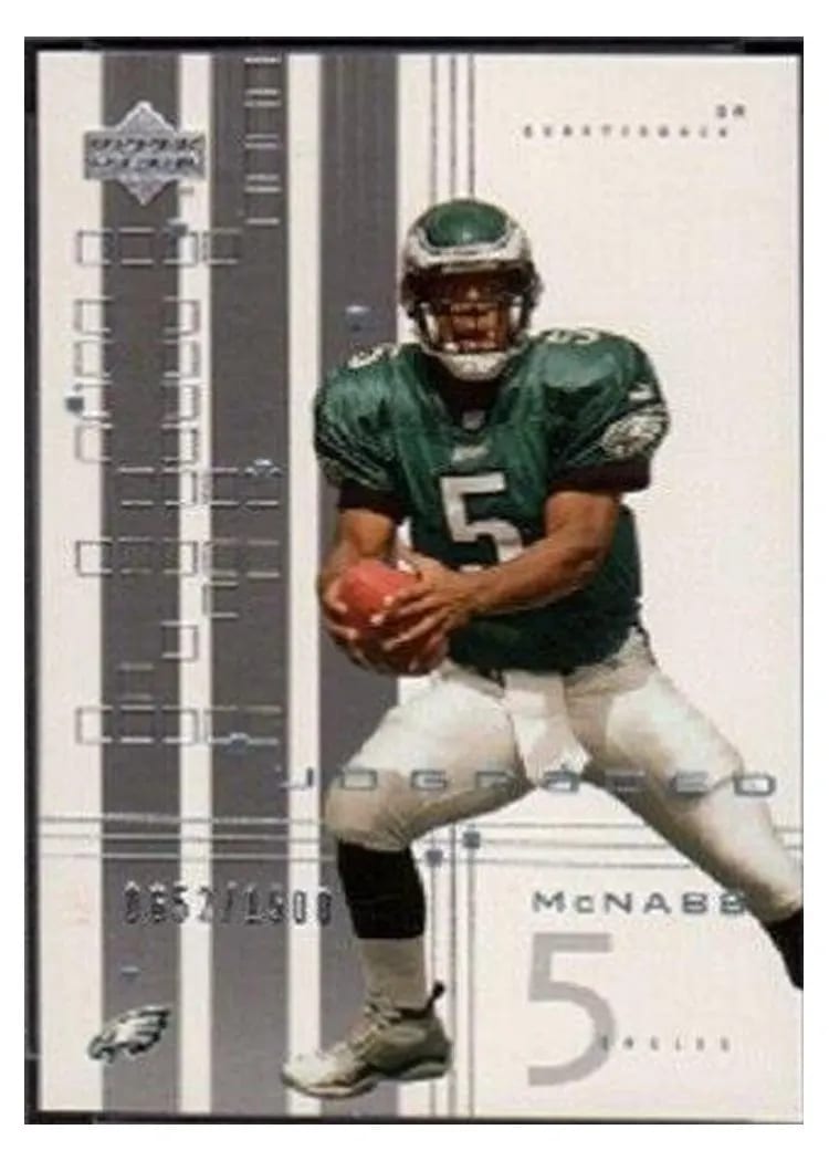 2000 Upper Deck Graded Donovan McNabb #64 card