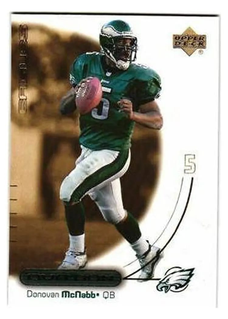 2000 Upper Deck Ovation Donovan McNabb #44 card