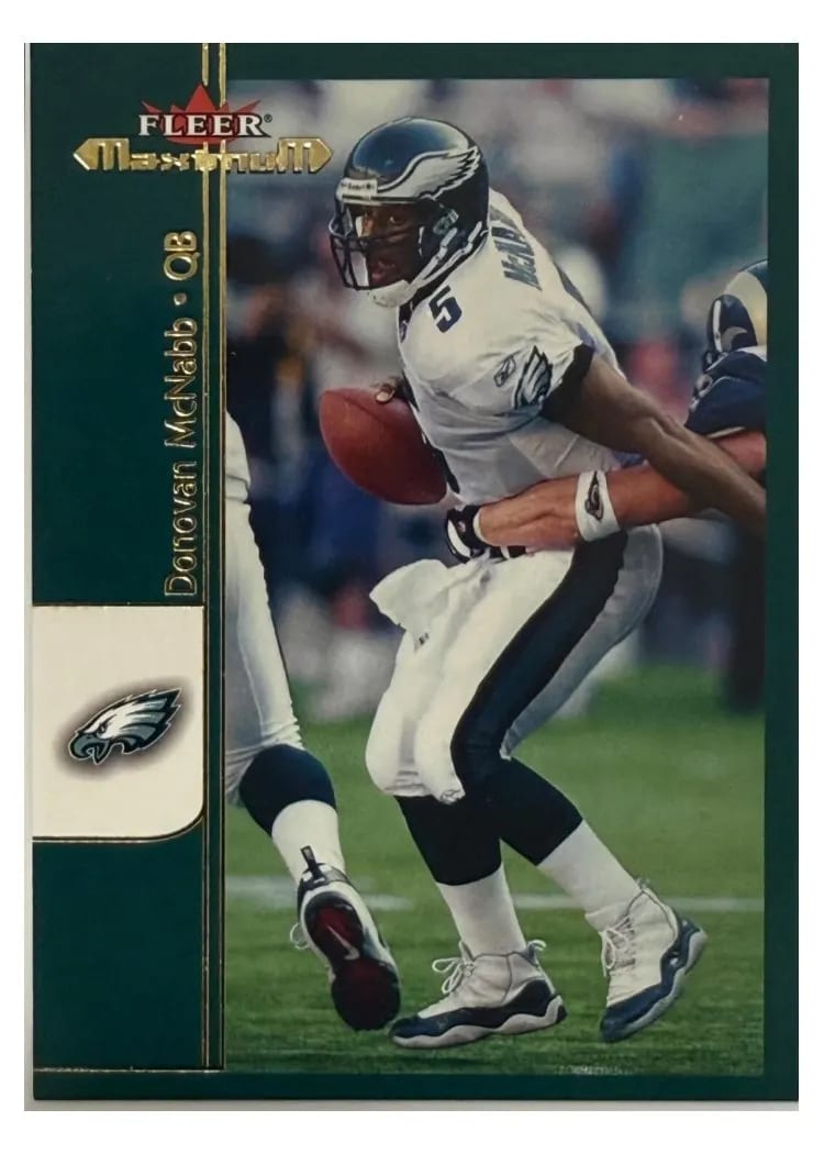 2002 Fleer Maximum Donovan McNabb #96 card