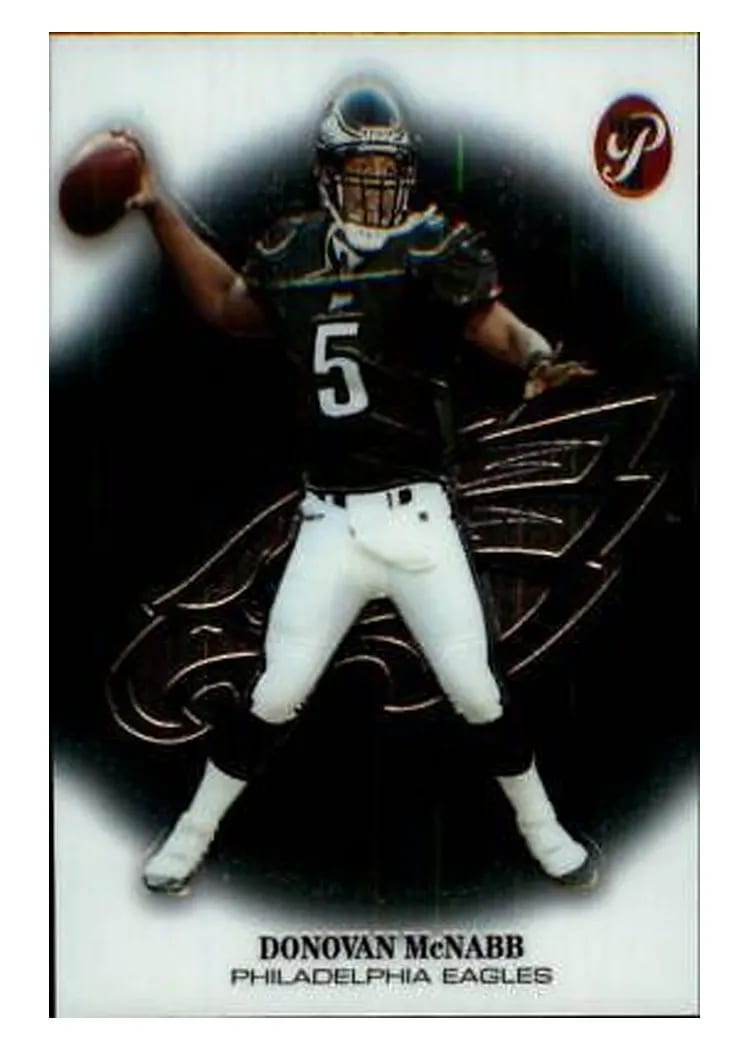 2002 Topps Pristine Donovan McNabb #3 card