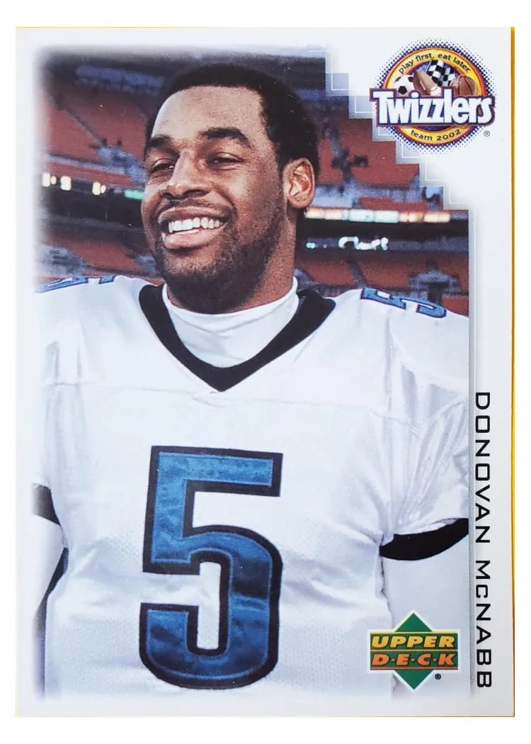 2002 Upper Deck Donovan McNabb #7 card