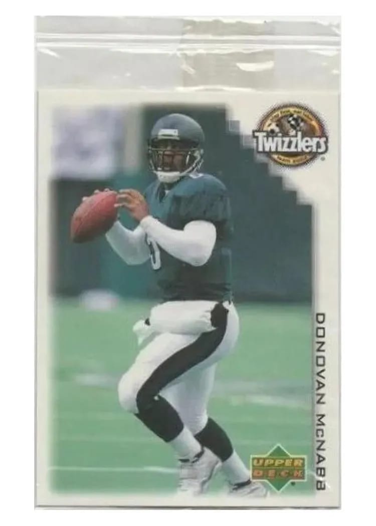 2002 Upper Deck Donovan McNabb #8 card