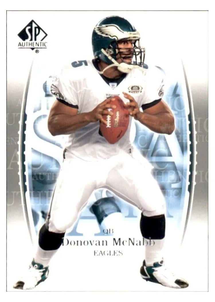 2003 SP Authentic Donovan McNabb #1 card