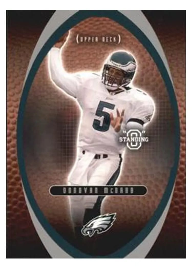 2003 Upper Deck Standing O Donovan McNabb #5 card