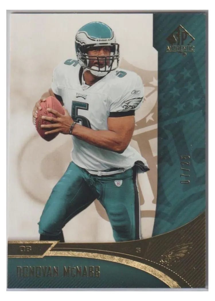 2006 SP Authentic Donovan McNabb #65 card