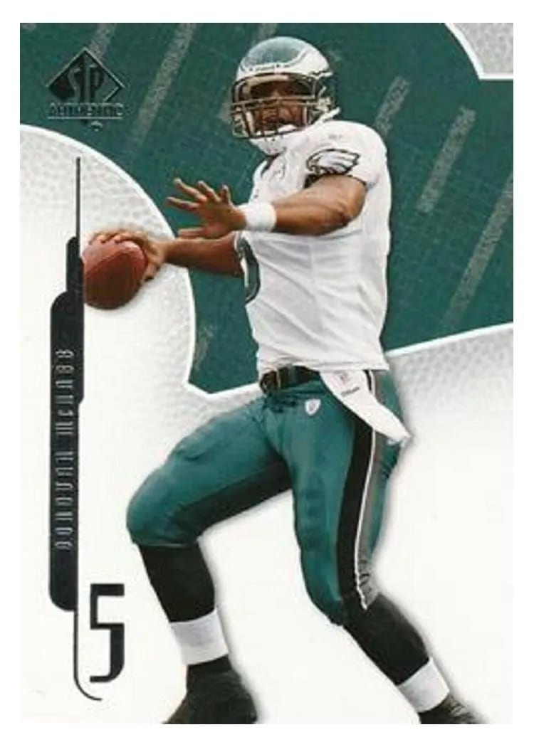 2008 SP Authentic Donovan McNabb #58 card