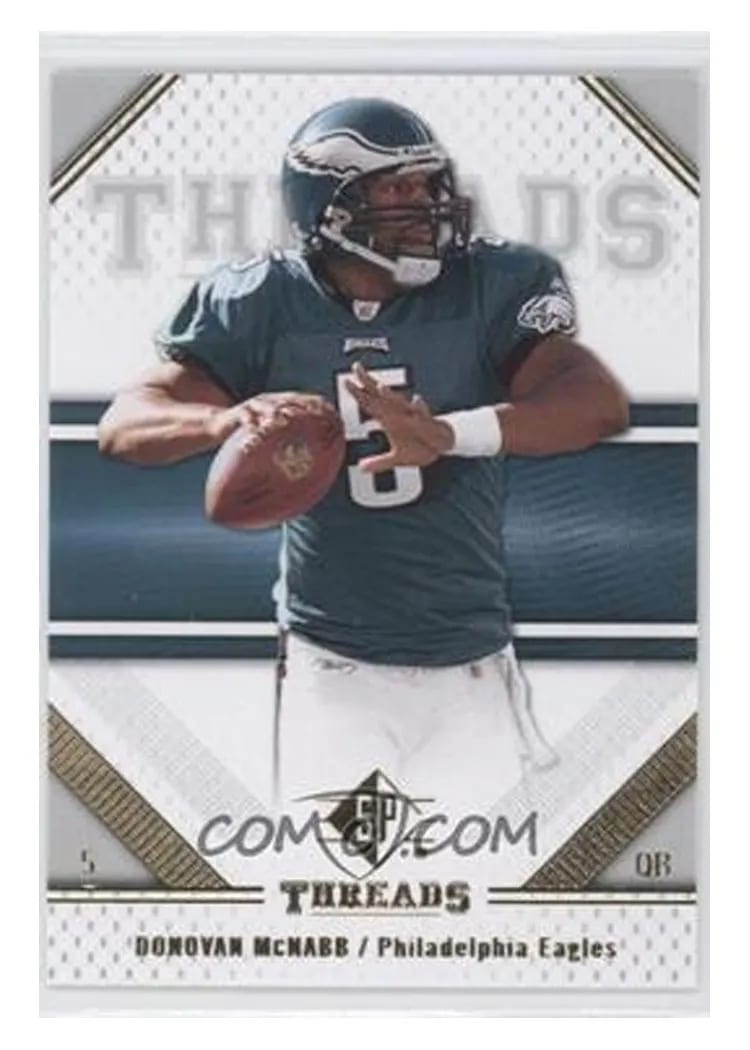 2009 SP Threads Donovan McNabb #31 card