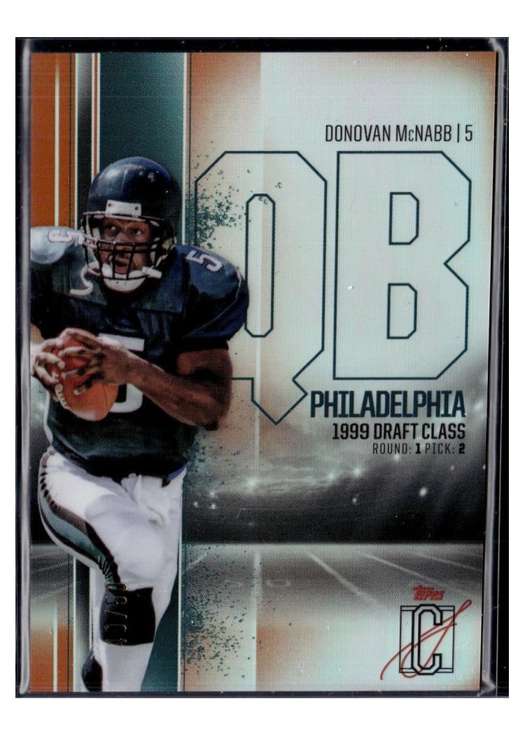 2024 Topps Signature Class Base Chrome Variation Donovan McNabb #BCV-45