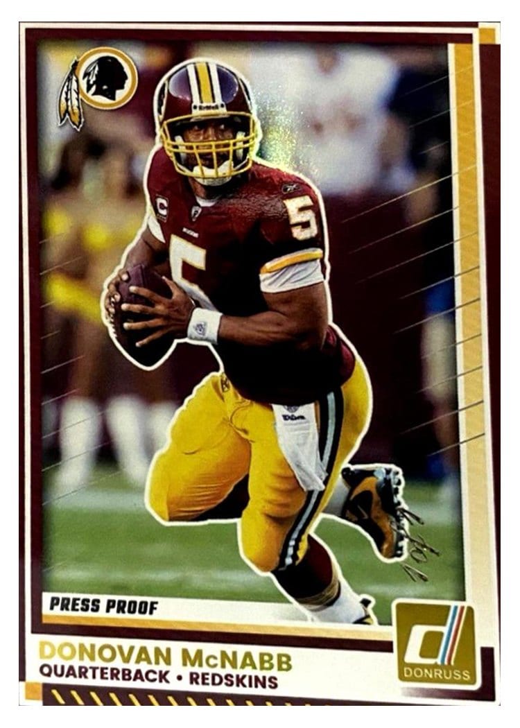 2025 Donruss Base Set Donovan McNabb #154 card