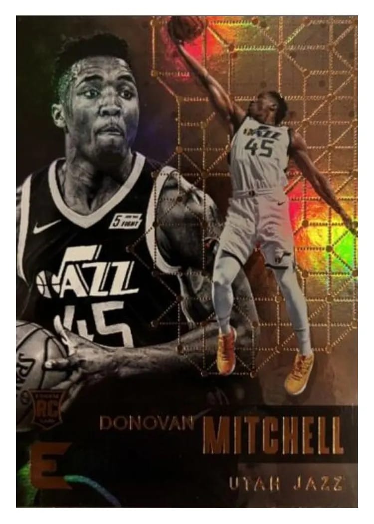 2017 Panini Essentials Donovan Mitchell card