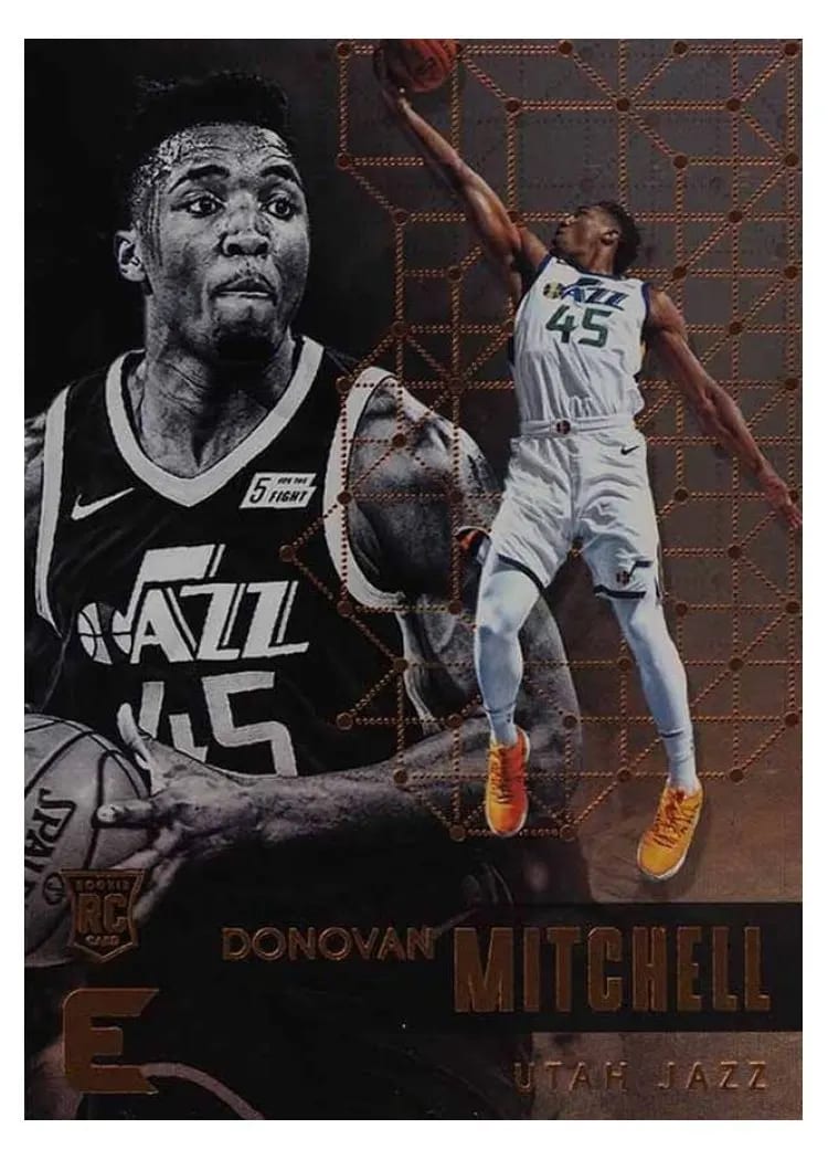 2017 Panini Essentials Donovan Mitchell #149 card