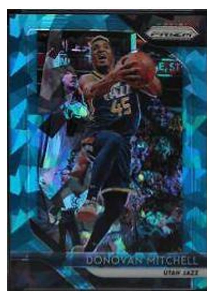 2018-19 Panini Prizm Base Set Donovan Mitchell #143 card