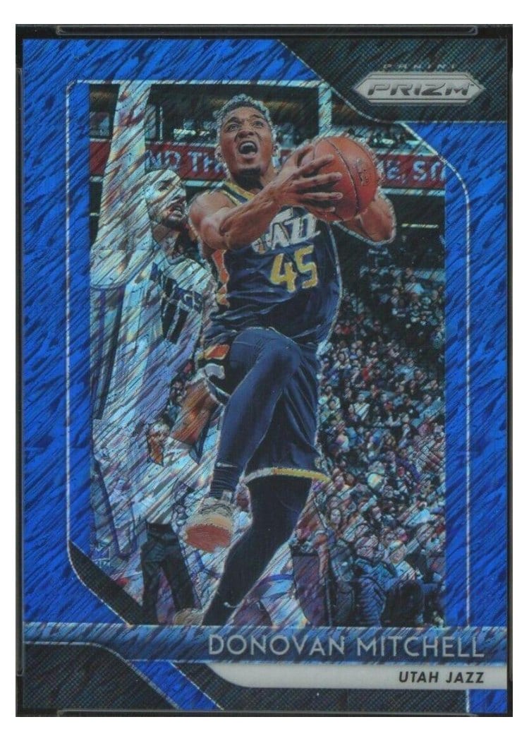 2018-19 Panini Prizm Base Set Donovan Mitchell #143 card