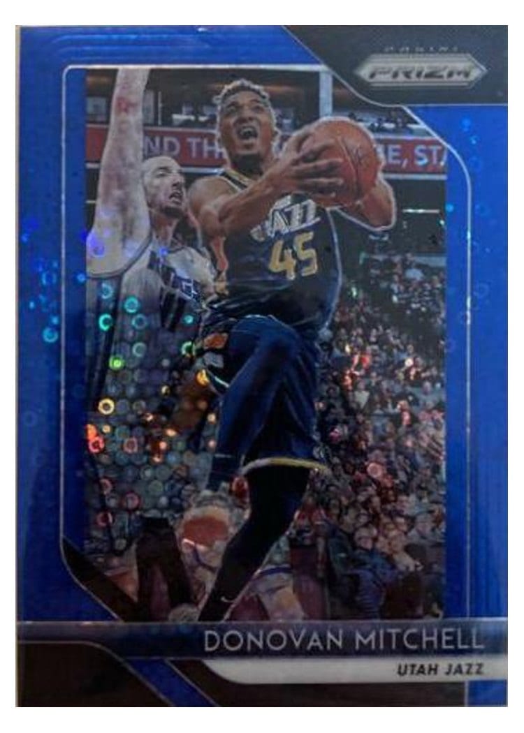 2018-19 Panini Prizm Base Set Donovan Mitchell #143 card
