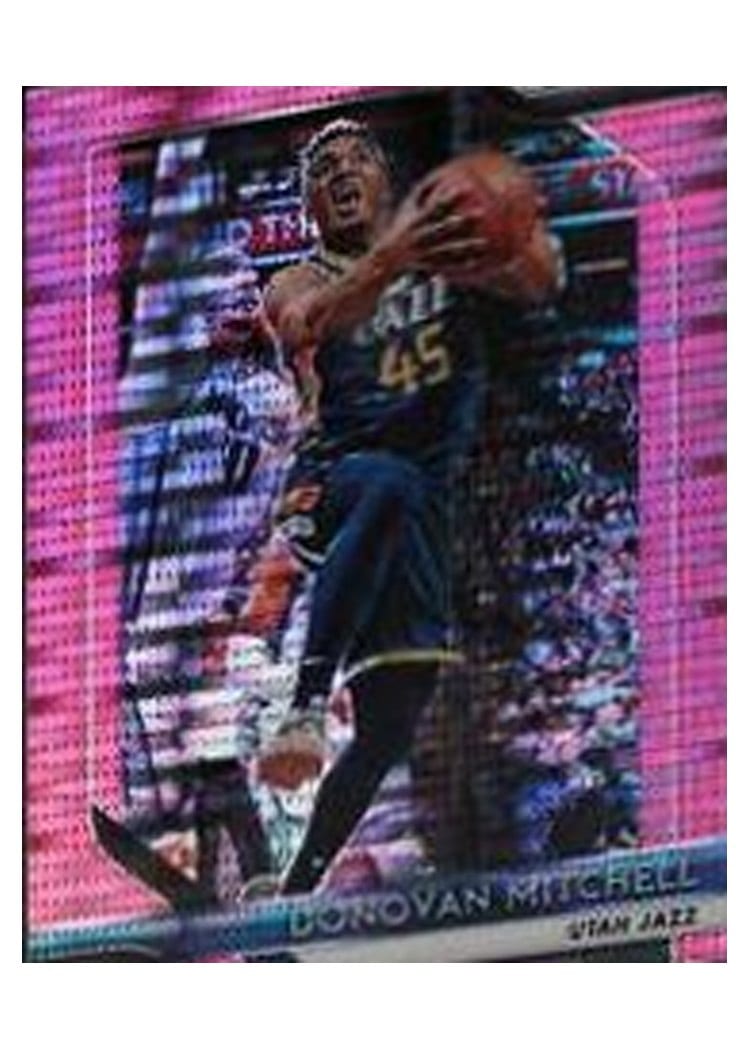 2018-19 Panini Prizm Base Set Donovan Mitchell #143 card