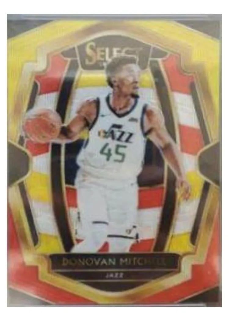 2018 Panini Select Donovan Mitchell #178 card