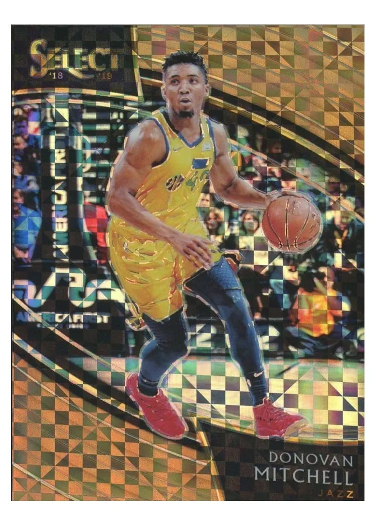 2018 Panini Select Donovan Mitchell #265 card