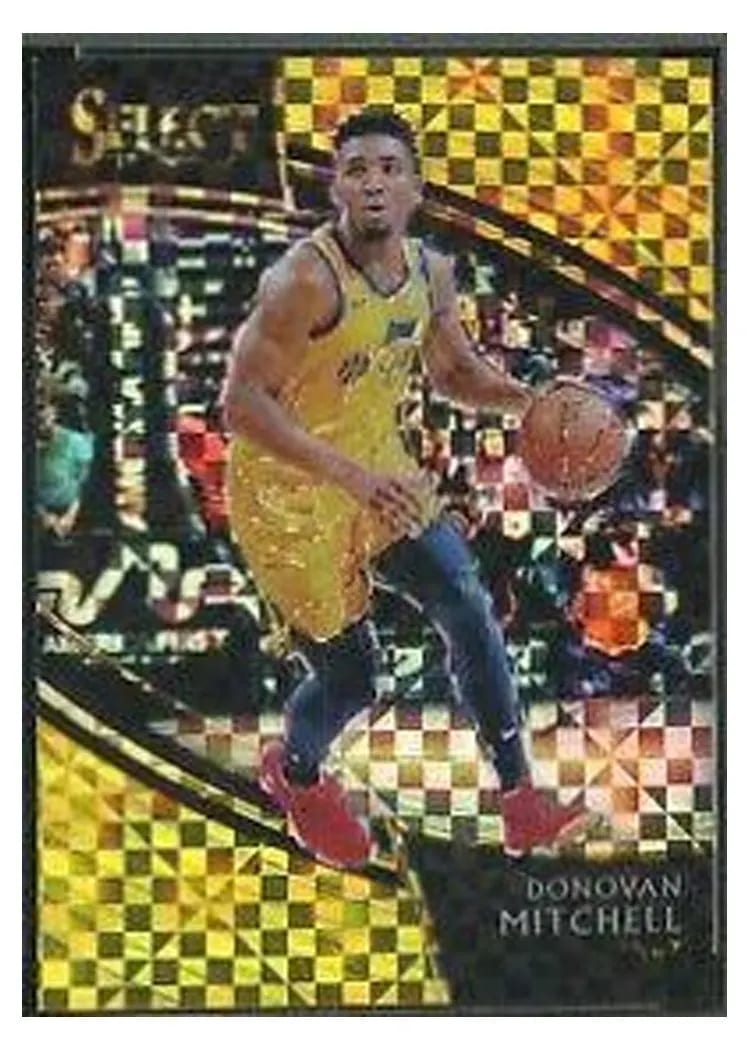 2018 Panini Select Donovan Mitchell #265 card