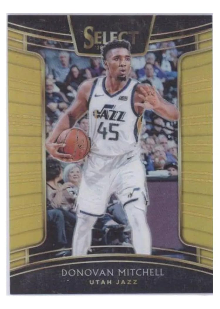 2018 Panini Select Donovan Mitchell #71 card