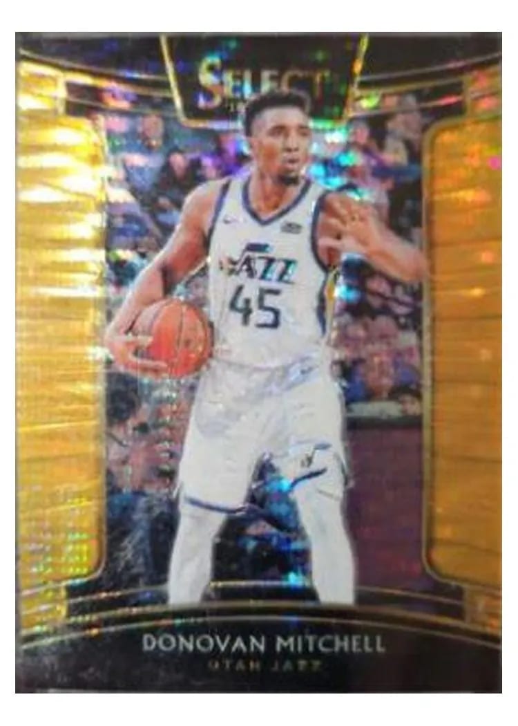 2018 Panini Select Donovan Mitchell #71 card