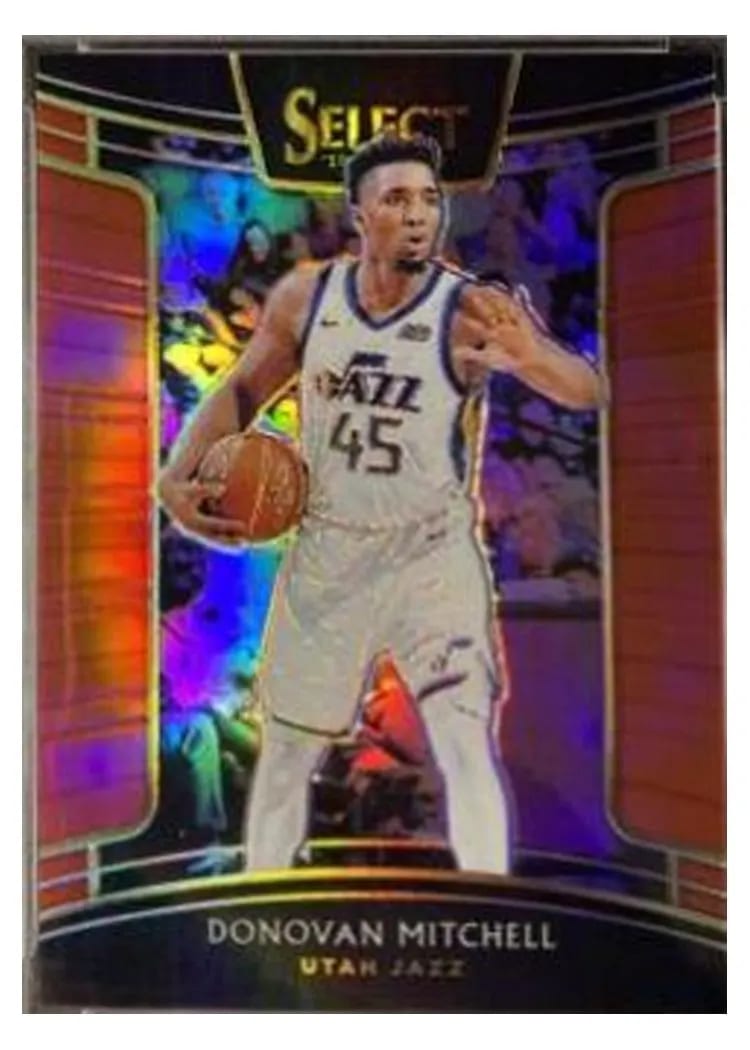 2018 Panini Select Donovan Mitchell #71 card