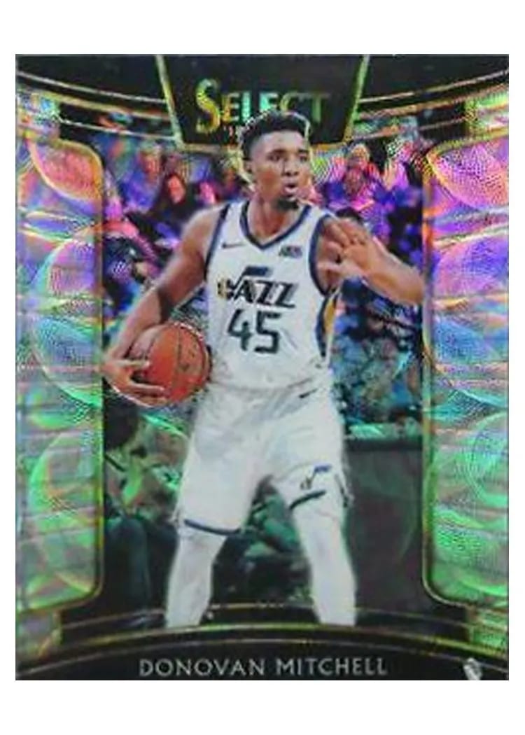 2018 Panini Select Donovan Mitchell #71 card