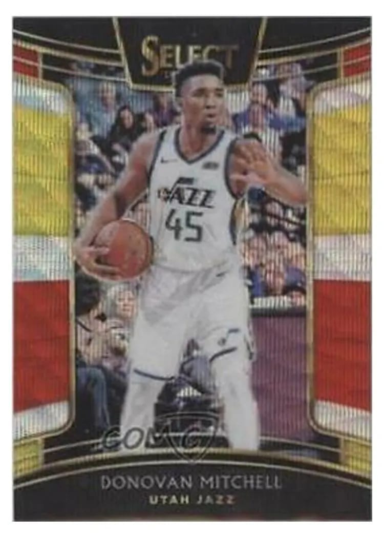 2018 Panini Select Donovan Mitchell #71 card