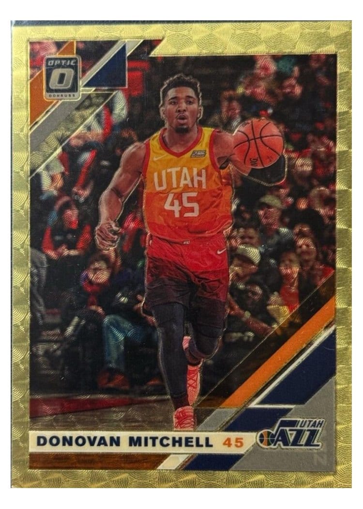 2019-20 Donruss Optic Base Set Donovan Mitchell #59 card