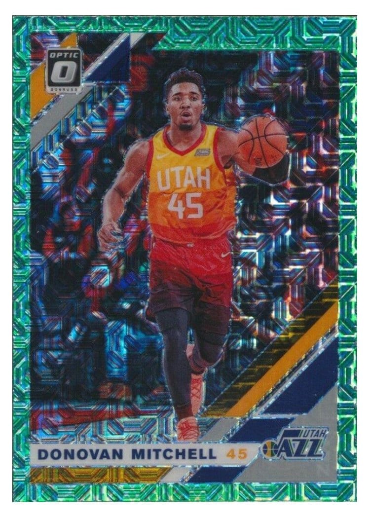 2019-20 Donruss Optic Base Set Donovan Mitchell #59 card