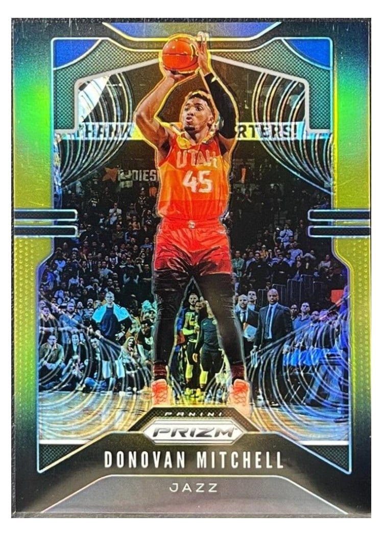 2019-20 Panini Prizm Base Set Donovan Mitchell #164 card