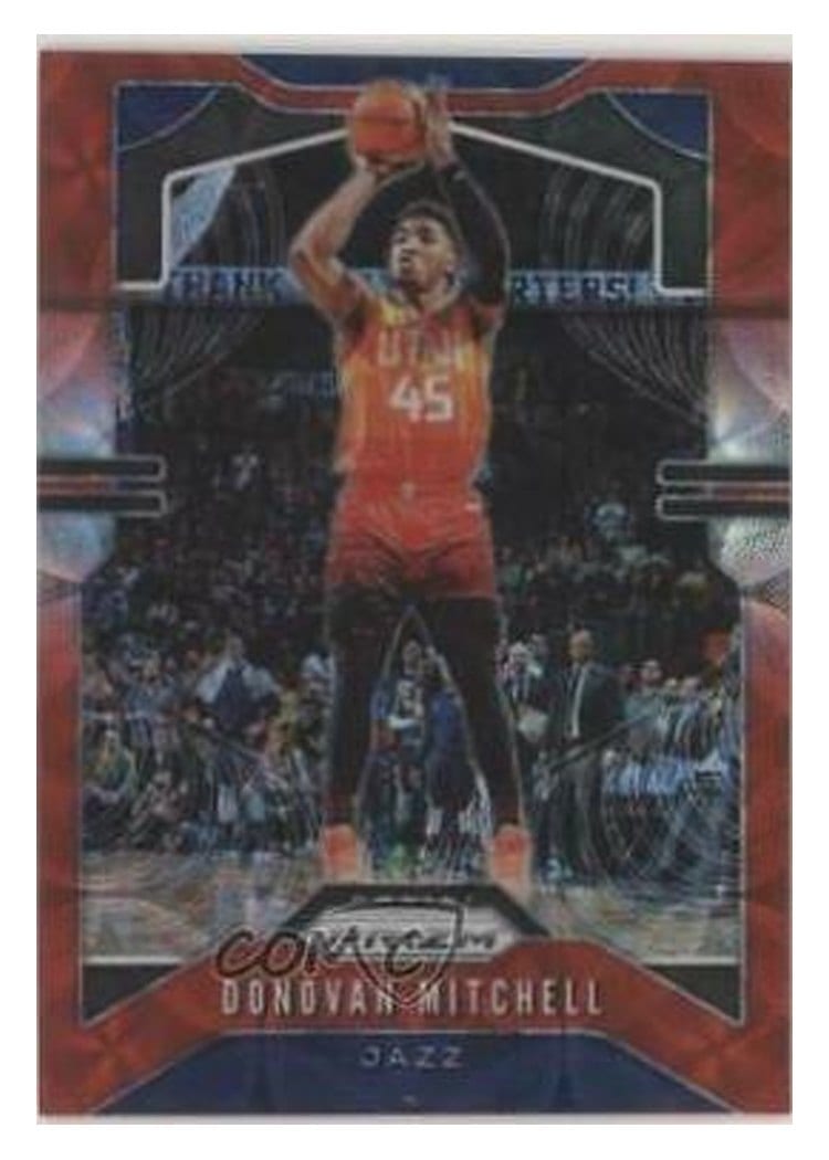 2019-20 Panini Prizm Base Set Donovan Mitchell #164 card