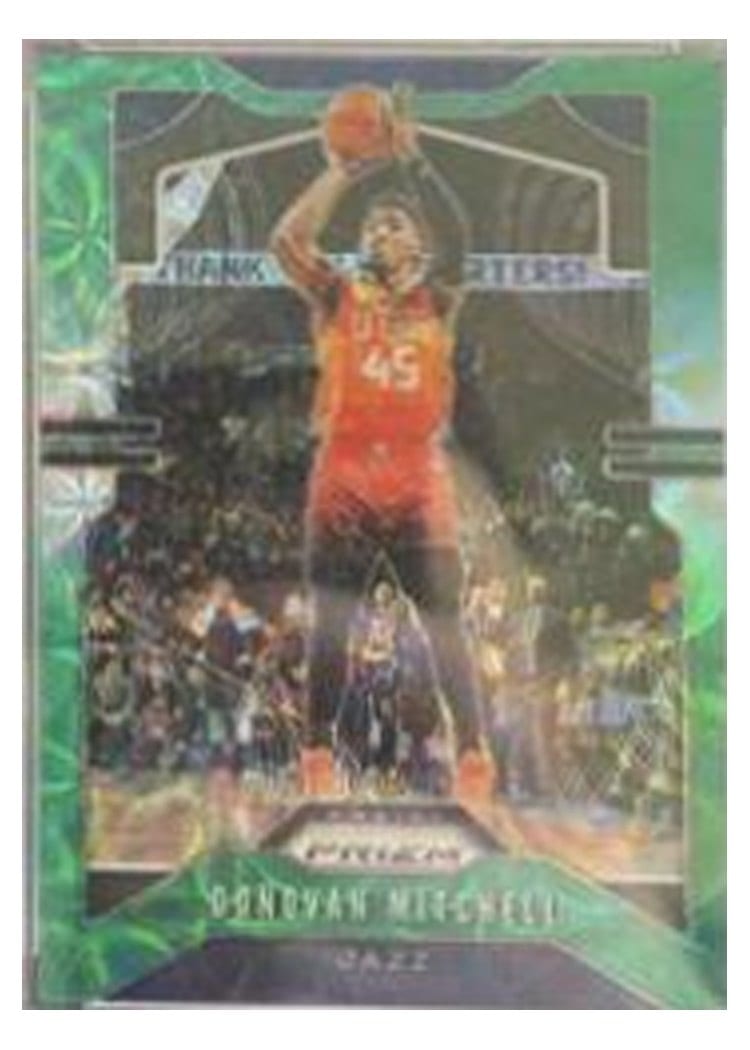 2019-20 Panini Prizm Base Set Donovan Mitchell #164 card