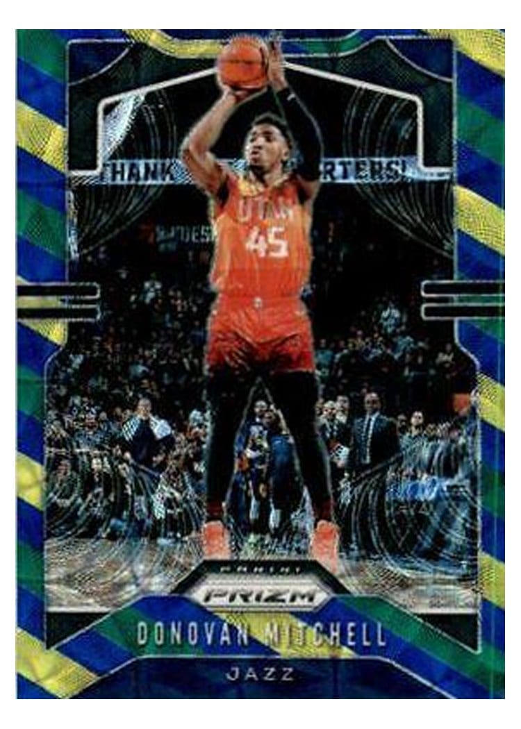 2019-20 Panini Prizm Base Set Donovan Mitchell #164 card