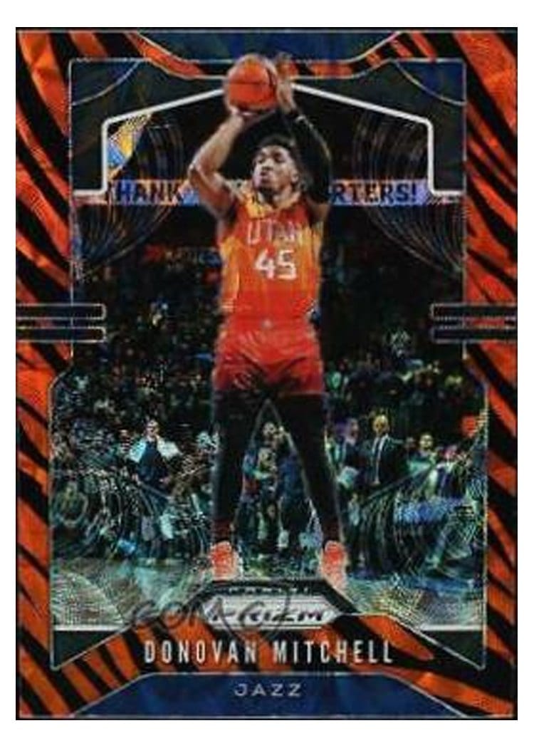 2019-20 Panini Prizm Base Set Donovan Mitchell #164 card