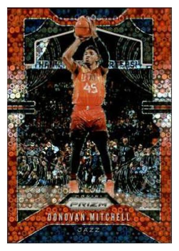 2019-20 Panini Prizm Base Set Donovan Mitchell #164 card