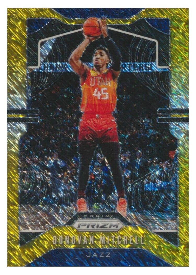 2019-20 Panini Prizm Base Set Donovan Mitchell #164 card