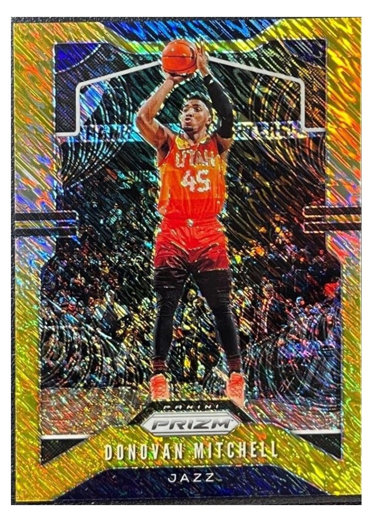 2019-20 Panini Prizm Base Set Donovan Mitchell #164 card