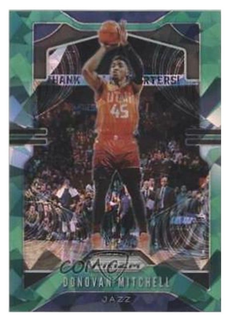 2019-20 Panini Prizm Base Set Donovan Mitchell #164 card