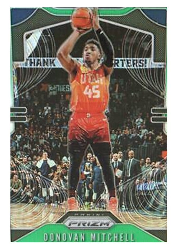 2019-20 Panini Prizm Base Set Donovan Mitchell #164 card