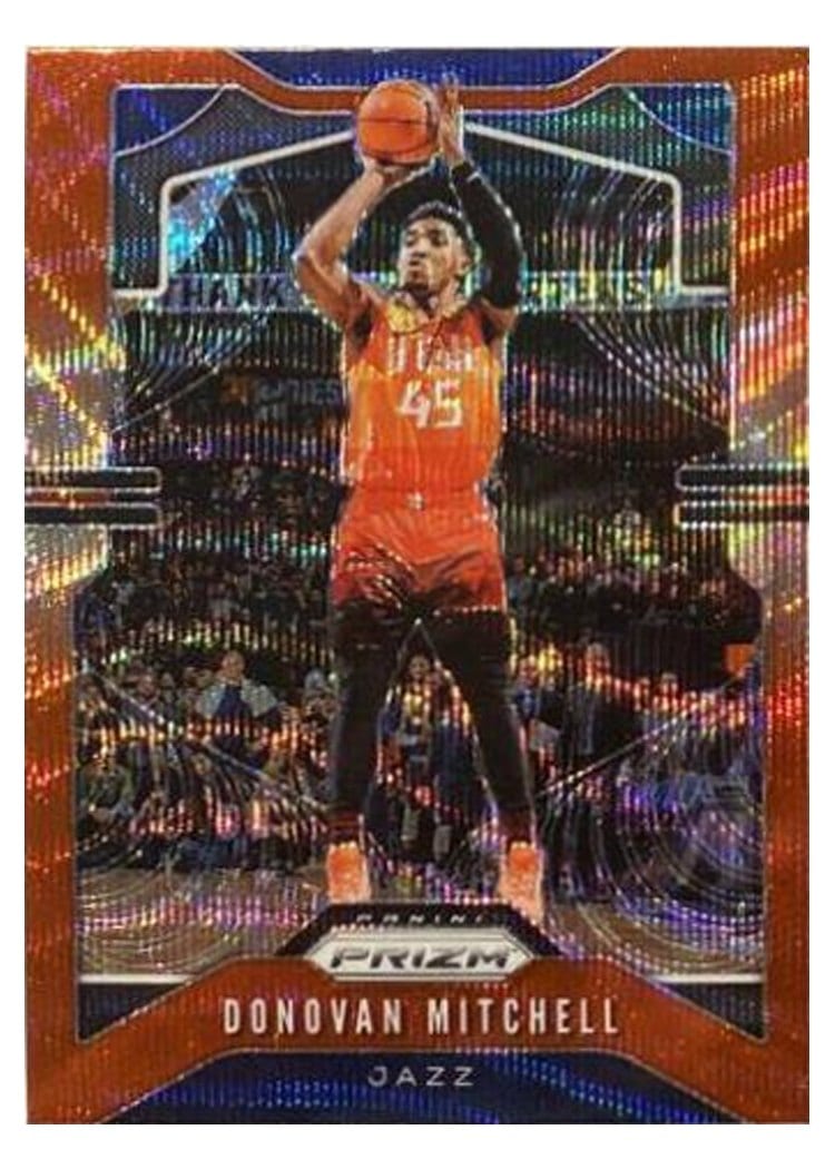 2019-20 Panini Prizm Base Set Donovan Mitchell #164 card