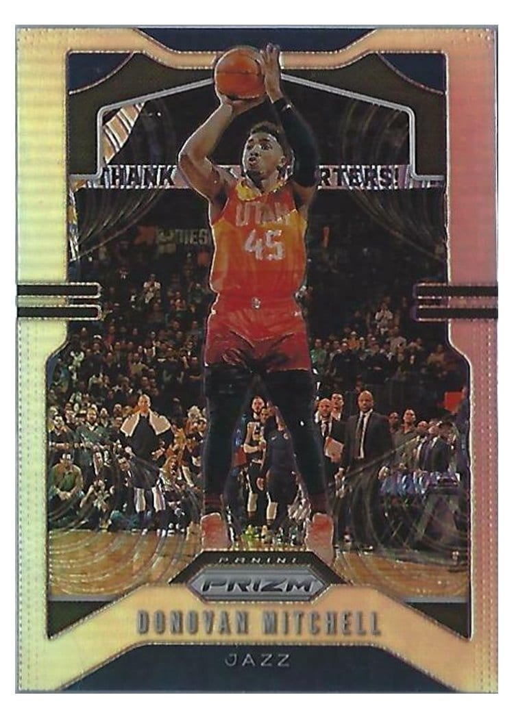 2019-20 Panini Prizm Base Set Donovan Mitchell #164 card