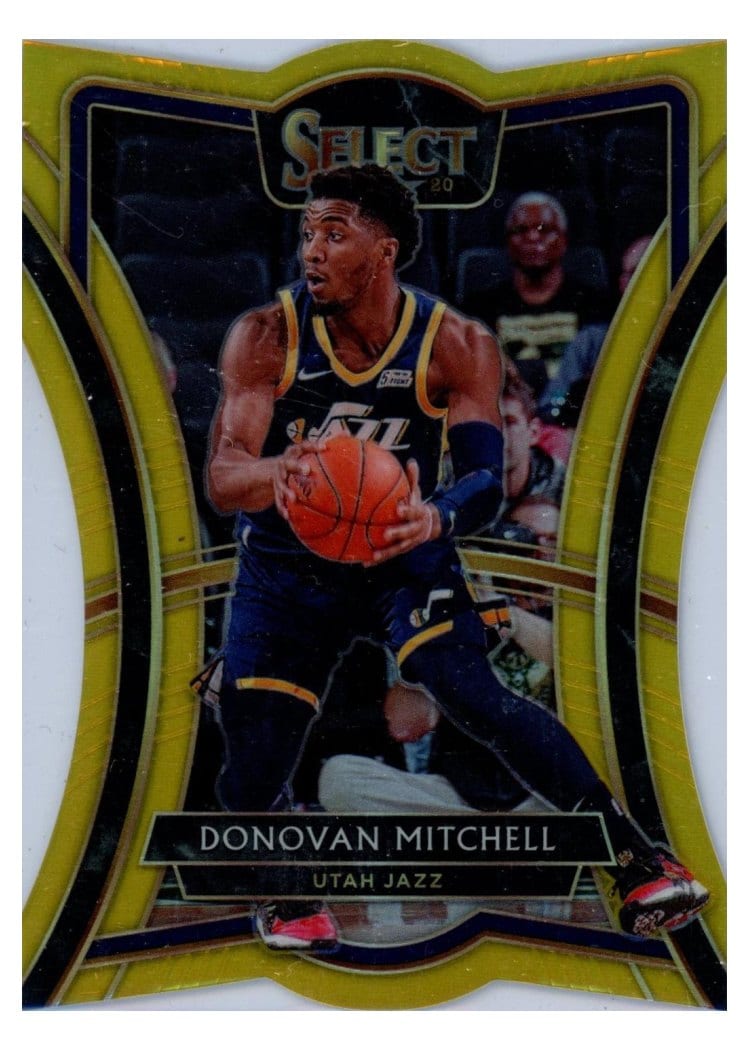 2019-20 Panini Select Base Set Donovan Mitchell #196 card