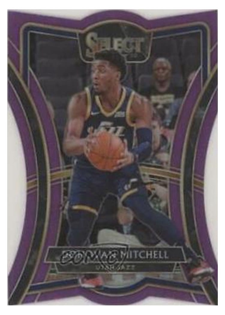 2019-20 Panini Select Base Set Donovan Mitchell #196 card